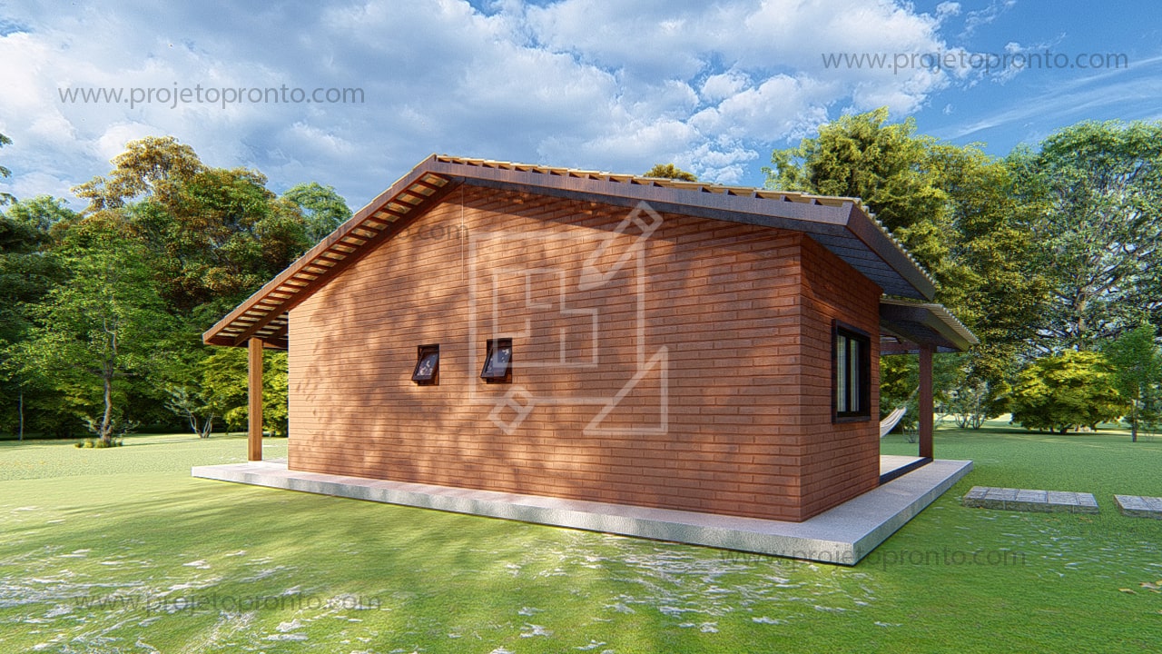 projeto pronto casa de tijolo ecologico