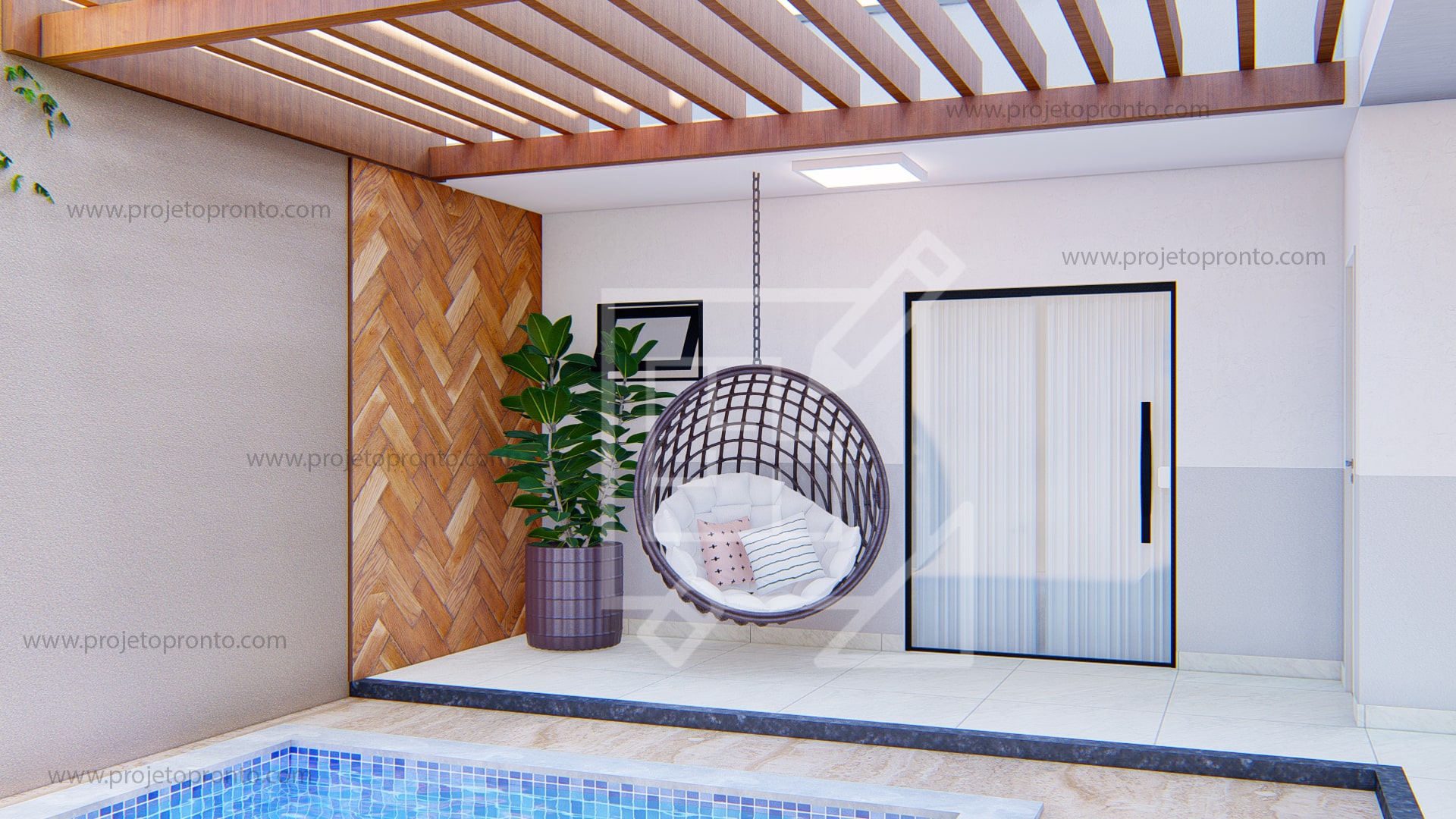 edicula com área gourmet