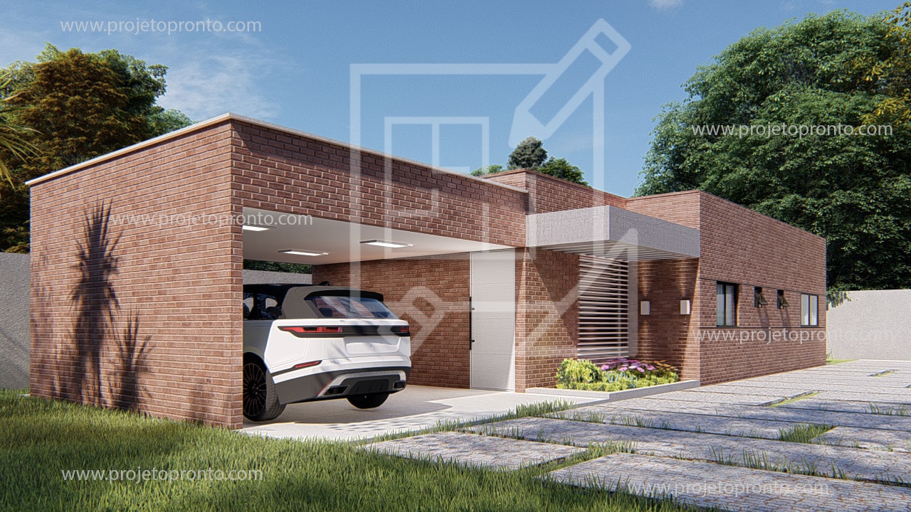 casa em tijolo ecológico