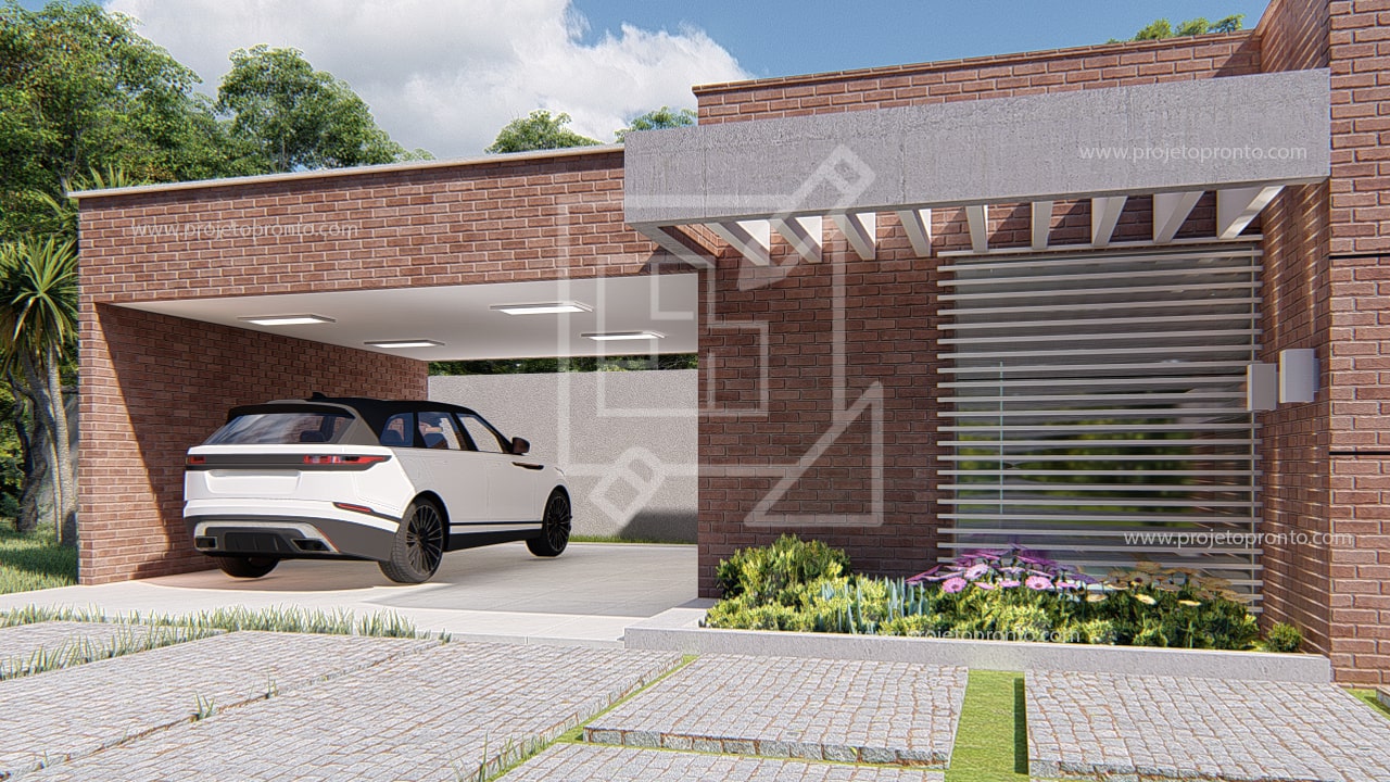 projeto pronto casa de tijolo ecologico