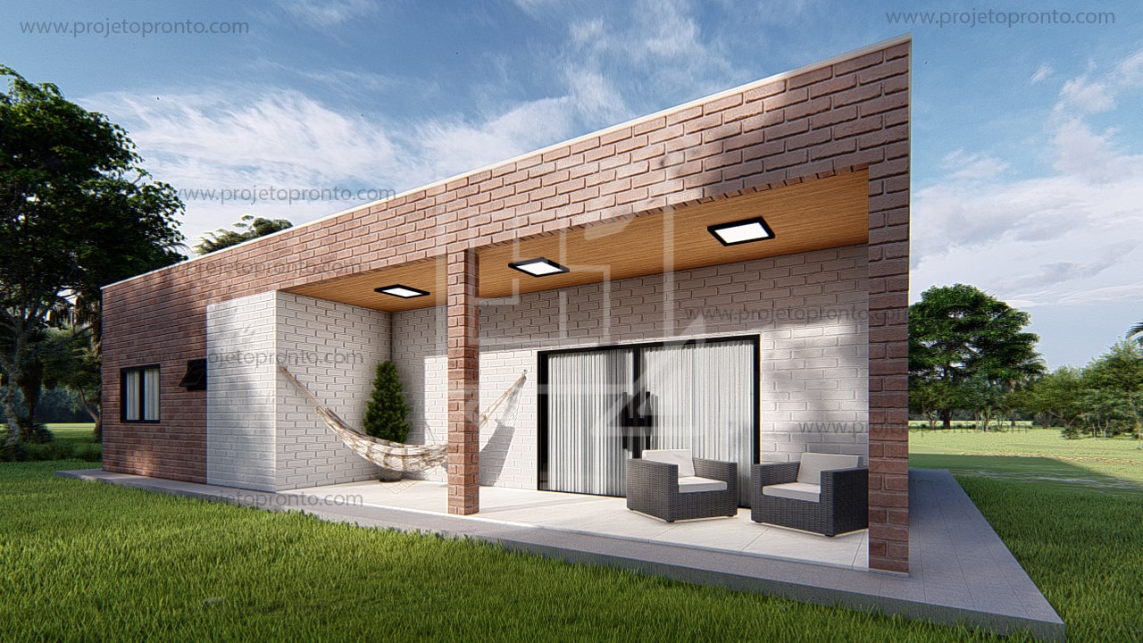 projeto pronto casa de tijolo ecologico