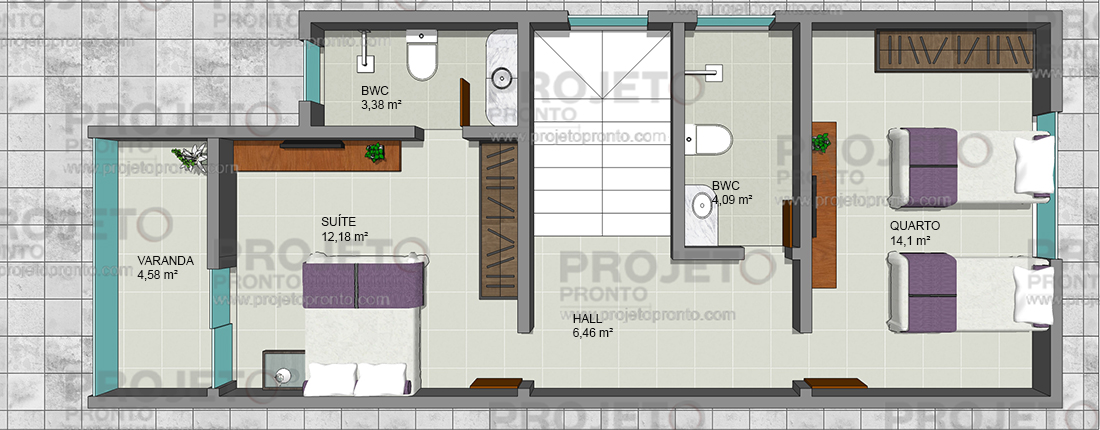 projeto de loft