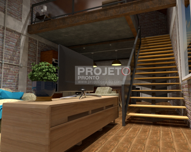 projeto de loft