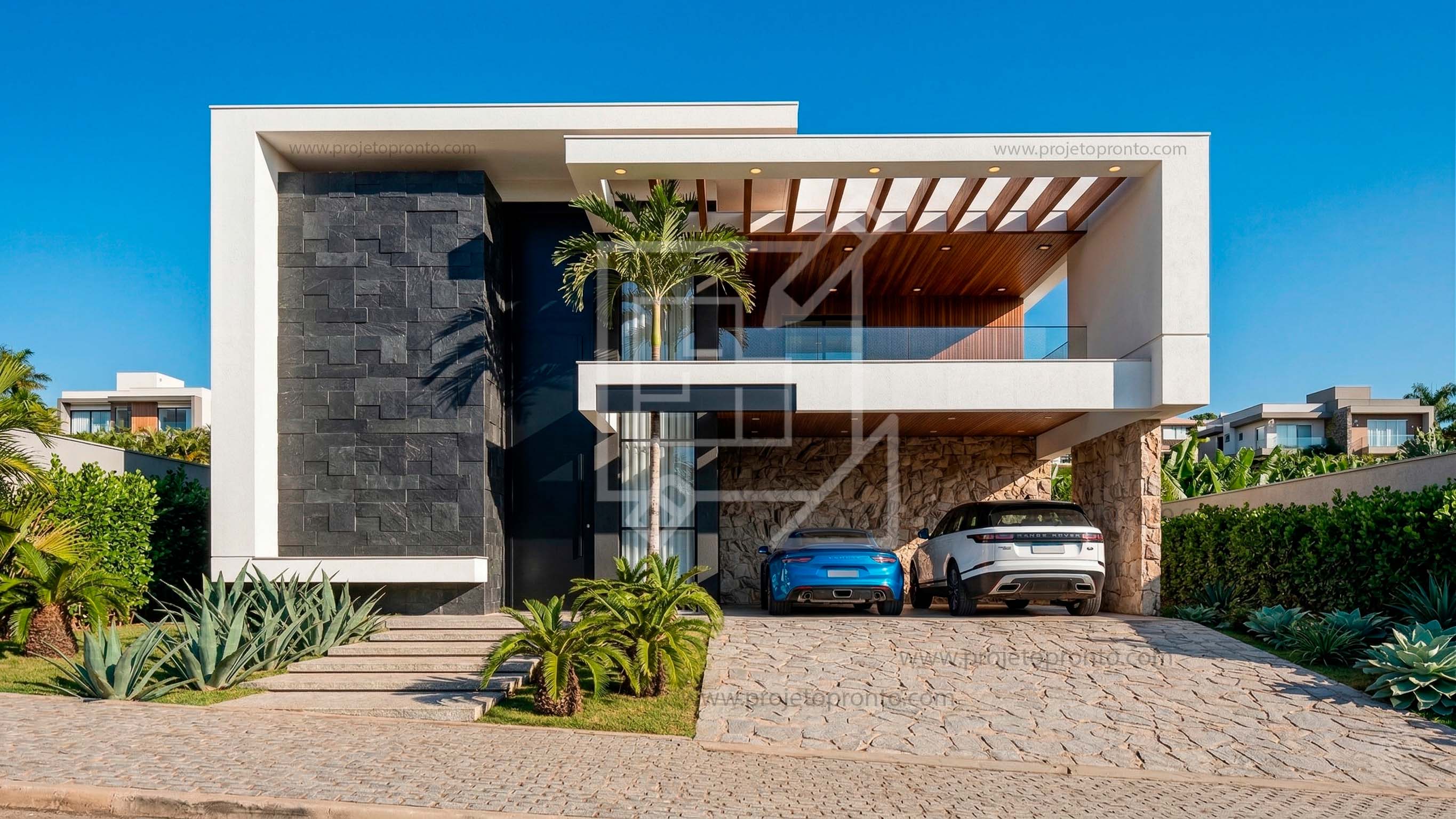 fachada casa moderna