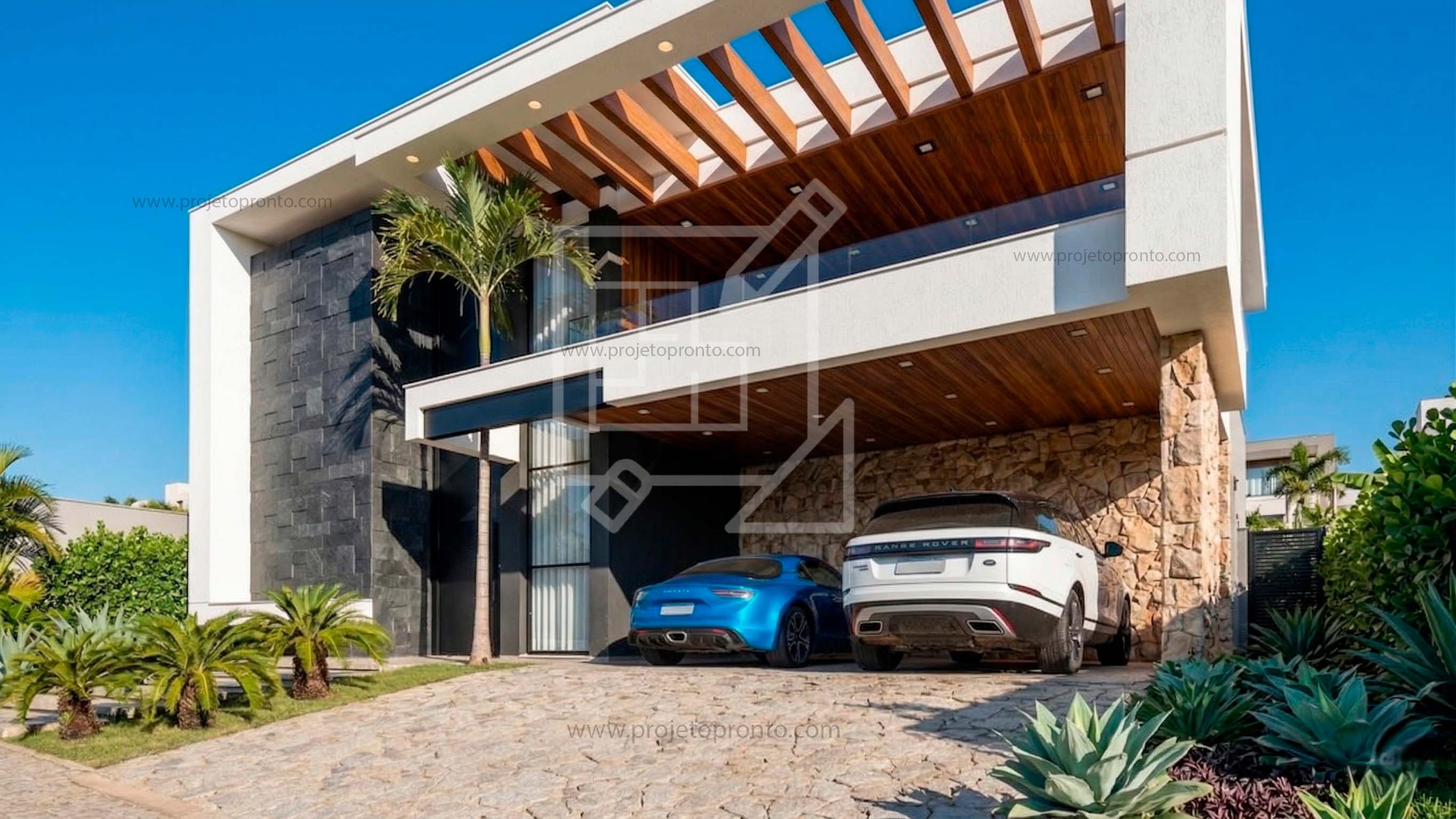 fachada casa moderna